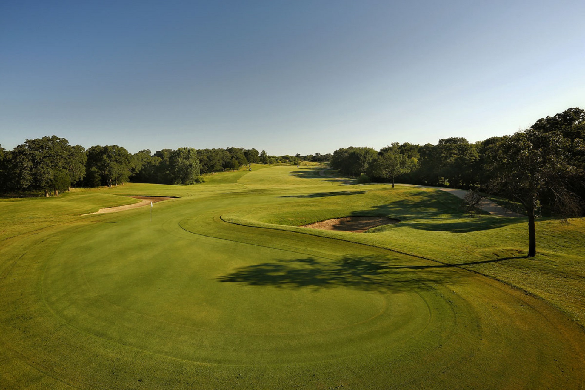 Golf course fairway